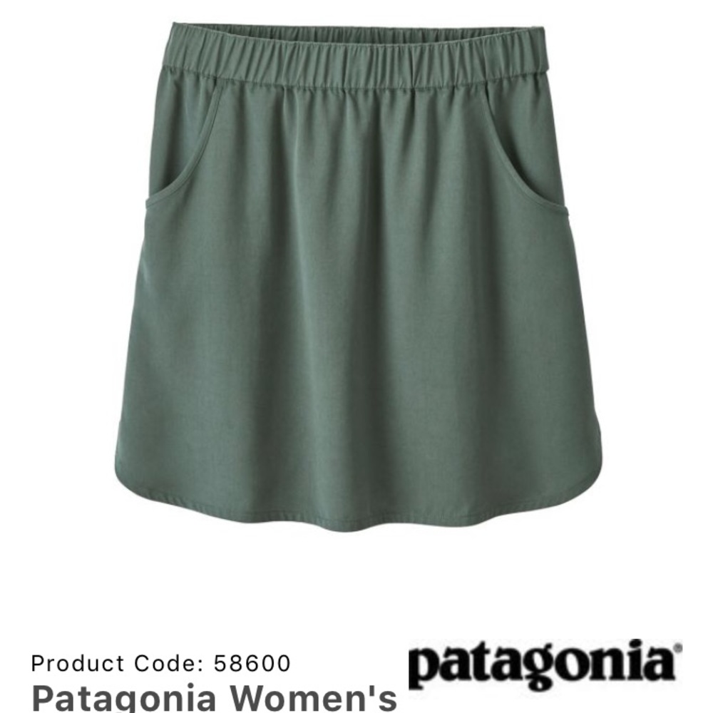 Patagonia Women’s Edge Win Skirt in Pesto